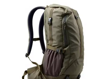 Olive Tactical Backpack model pack Low-poly 3D model