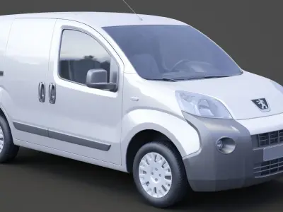 Peugeot Bipper 3D model