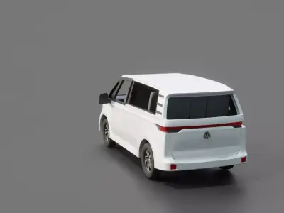 Volkswagen ID Buzz GTX Passenger Van 3D model