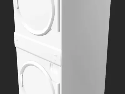 Washing Machine Free low-poly 3D model purchase