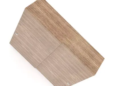Wooden Cabinet II 3D model