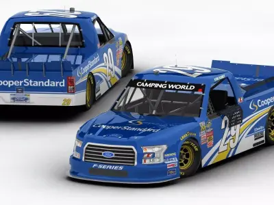 2014 Nascar Camping World Game Ready 3D model