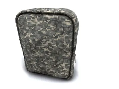 Military Pouch Pack Vol 2 3D model