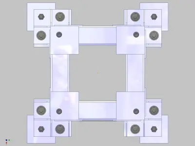 26367-ROBOT BASE KAWASAKI BX100S-500 3D model