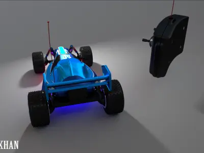 RC CAR Free 3D model
