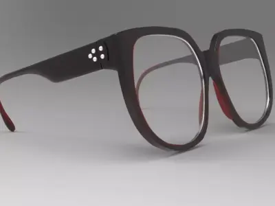 Glasses eyeglasses 3D model