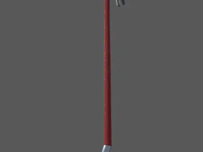 Half Life Crowbar Low-poly 3D model