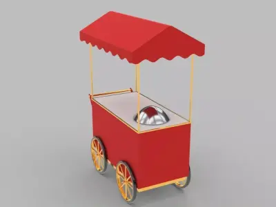 Sokak Lezzetleri Araba 3D model