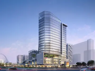 3Dmax fashion city commercial square building 62 3D model