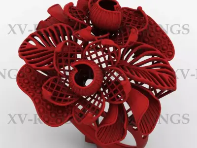 NEW TURKISH RING XV-35 3D print model