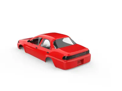 Toyota Corolla E100 3D print model