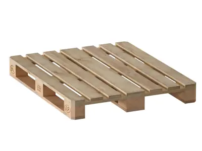 Wooden pallet pallet europallet europallet 3D model