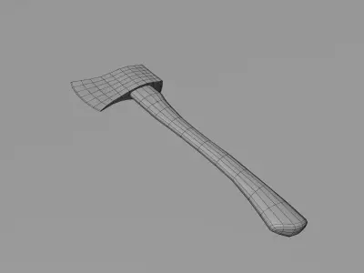 Low Poly Melee Weapon Pack  Optimized Topology Low-poly 3D model