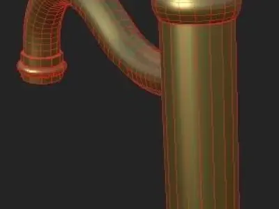 Hamnskar Water-mixer Low-poly 3D model