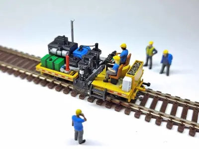 N Scale Spike Driver MOW 3D print model
