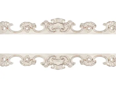 Classic carved 148 3D model