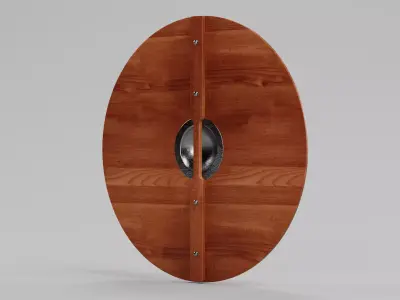 -Viking Shield V1- 3D model