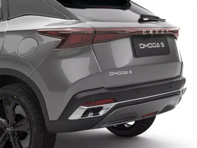 2026 Chery Omoda 5 with Interior Right Hand Drive 3D model
