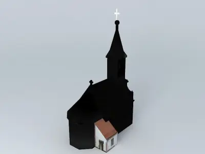Roman Catholic Church Free 3D model