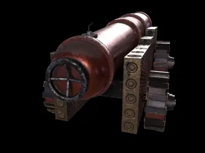War Ball  Game Ready Low Poly 3D Model Low-poly 3D model