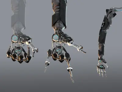  Robotic hand anatomy 04 