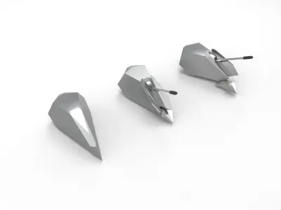 Bofors 57 mm 3D model