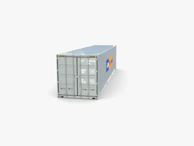 40ft Shipping Container PO Nedlloyd v1 3D model