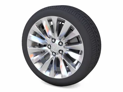 Acuras RLX Rim 3D Model Low-poly 3D model