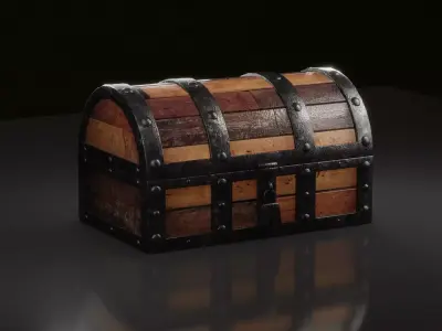 Treasure Chest 3D model