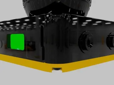 Raser Scanner nonoScan3 PRO IO 3D Model 3D model
