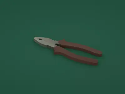 Pliers 3D model 3