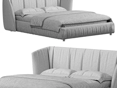 Too Night Bed 3D model