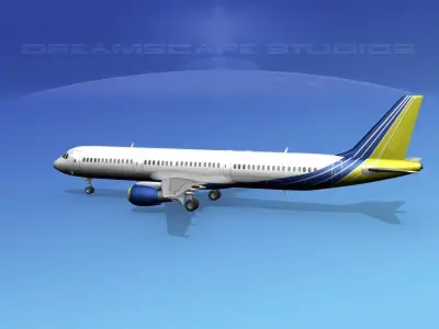 Airbus A321 Corporate 1 3D model