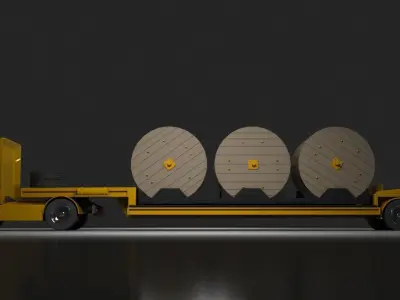 HGV Truck 08 3D model