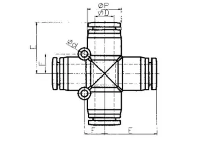 STNC-YPZA4 Cross Union Free 3D model