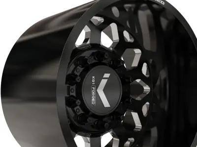 REAR KG1 KD006-B-2 DUALLY WHEEL 3D MODEL 3D model