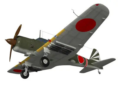 Ki51 Sonia 3D model buy
