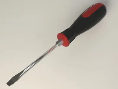 screwdriver with handle 3D model
