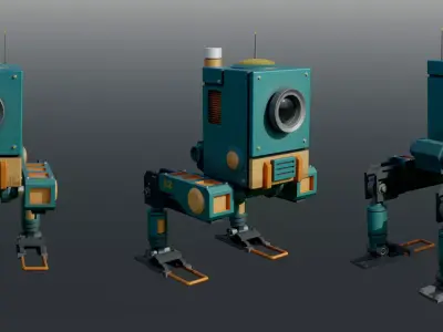 ROBOT L2 Free low-poly 3D model