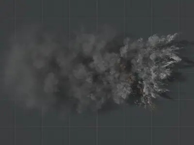 3D Fighter Jet Strafing Run Animation 3D model