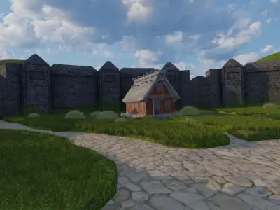 Ringfort Homestead 3D model