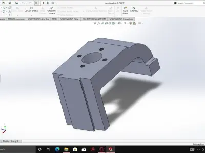 Machine clamp part 1 3D print model
