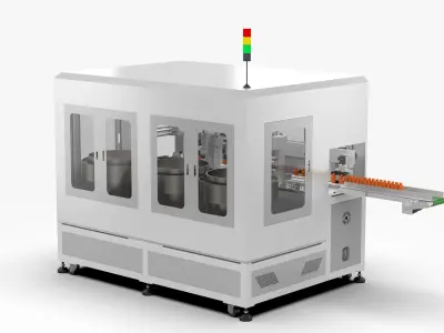 Automatic Perfume Bottle Cap Assembly Machine 3D model