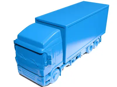 Freight truck 3D print model