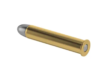 Bullet 50-90 Low-poly 3D model