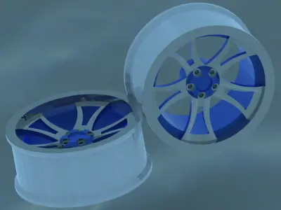 rim wheel Free 3D model Polygon mesh