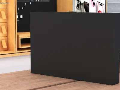 Thin Laptop Box 3D model
