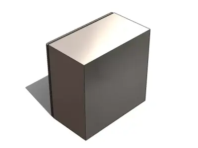 Painel Eletrico 350 x 600 x 600 Electrical Panel 3D model