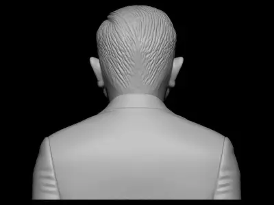 Stepan Bandera Bust 3D print model