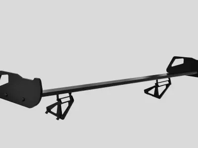spoiler rear sport  3D model